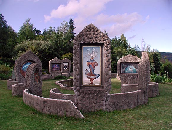 Eco-Shrine from the South Side